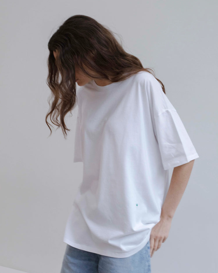 Jean Tee White