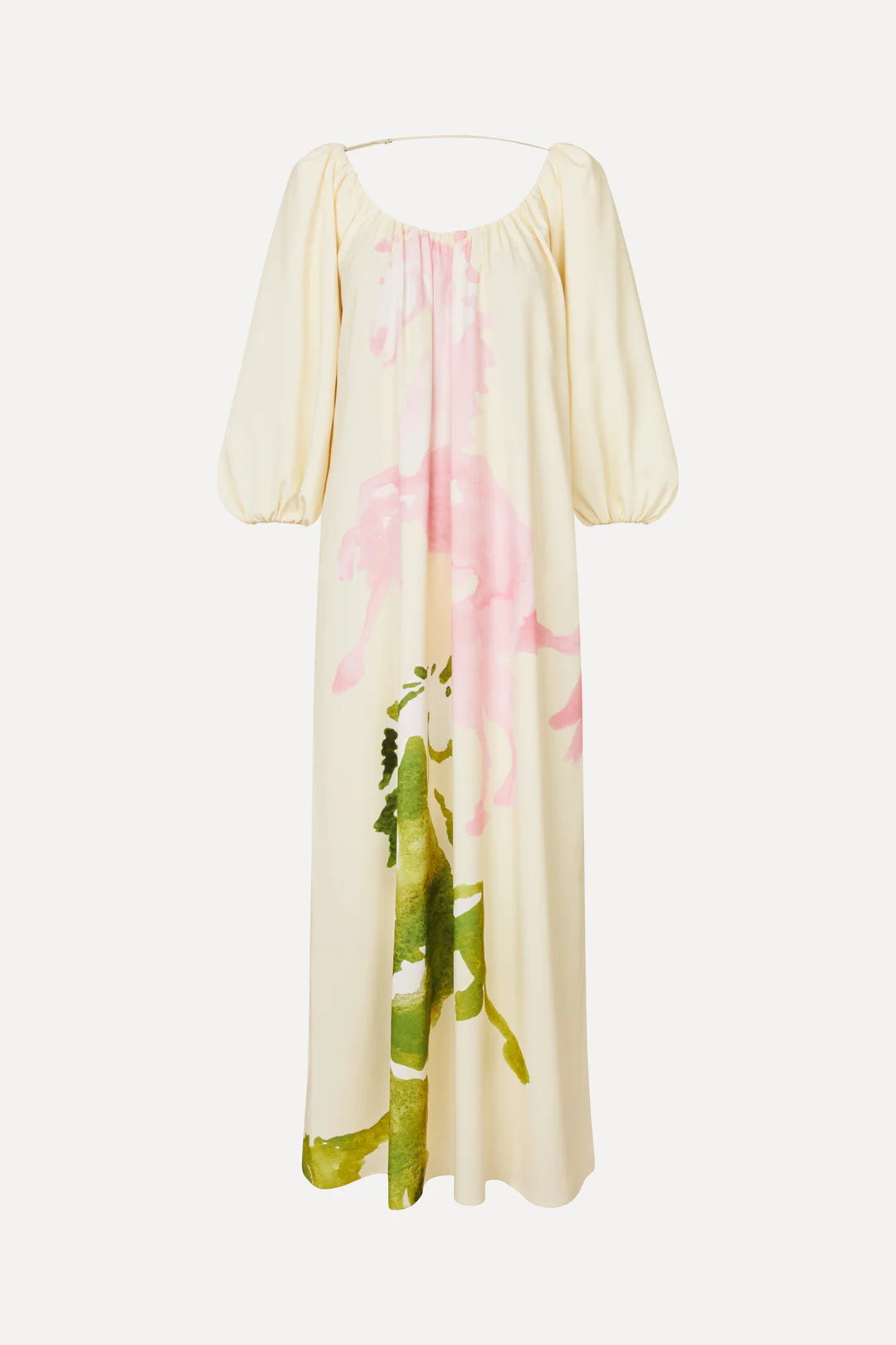 sleeve Dress Romantic creme/geel