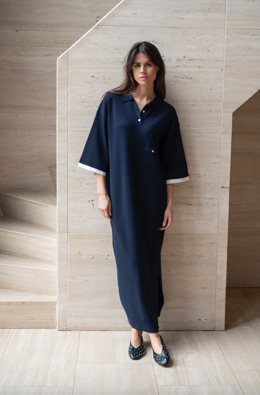 Dress Chroma Navy