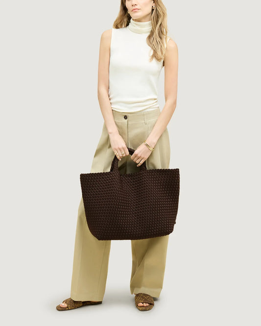 ST Barths Large Tote chocolate