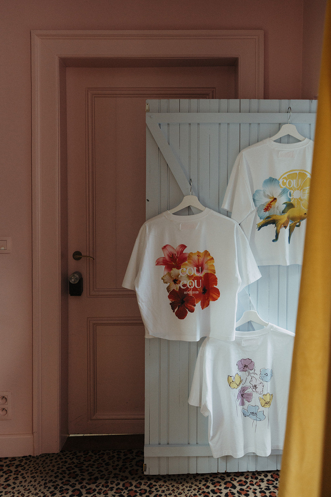 Flore Tee Pastel flowers