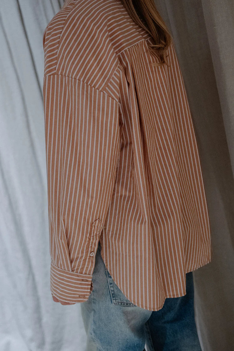 Sydney Shirt Stripes Honey Mustard