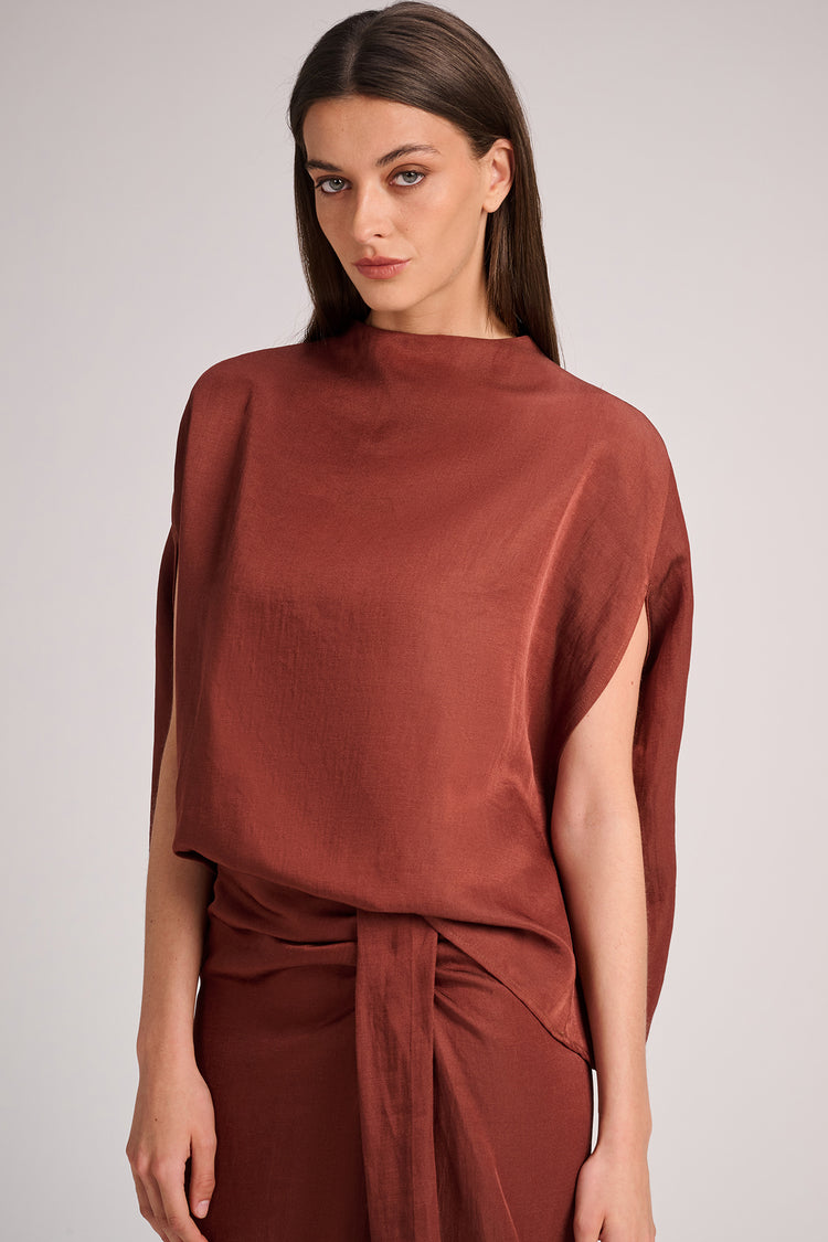 City Blouse Rust