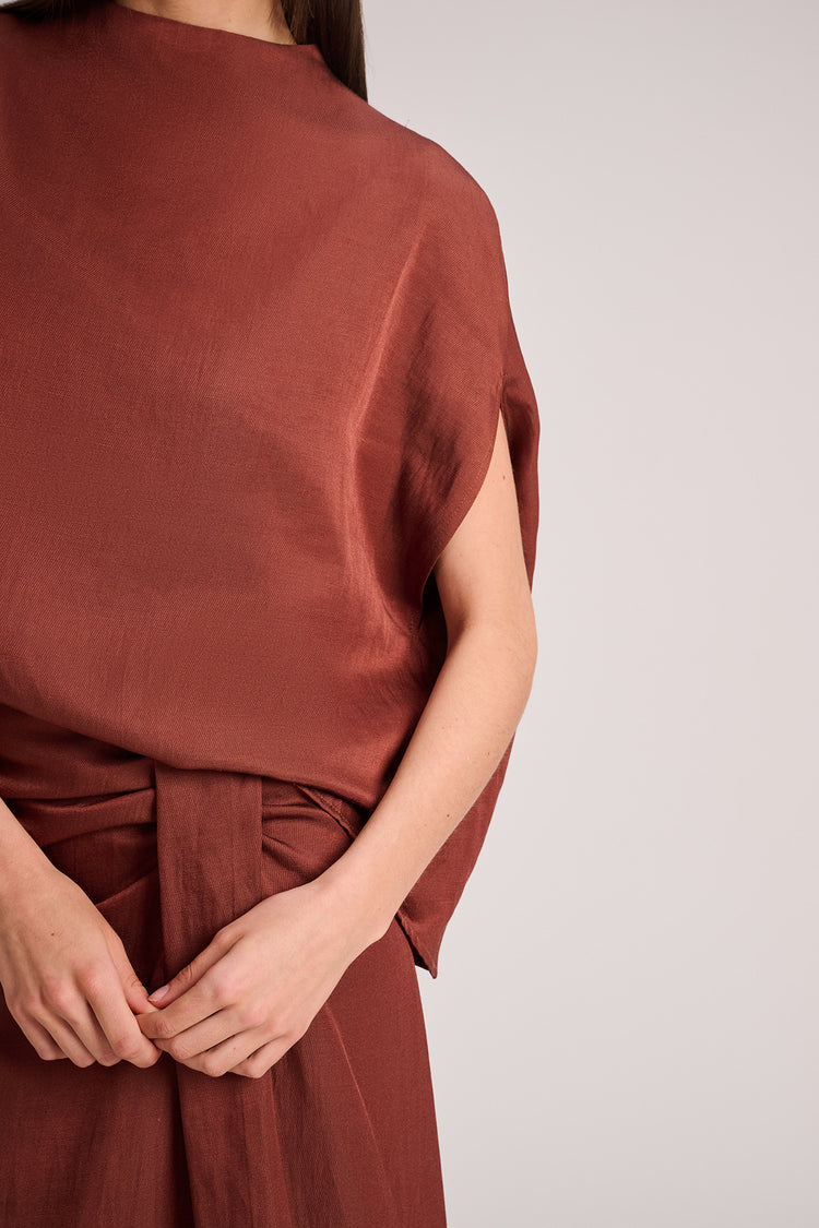 City Blouse Rust
