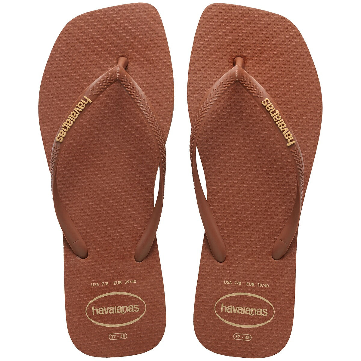 Havaianas Square logo Pop Up Rust