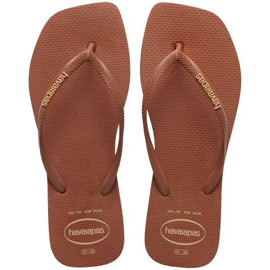 Havaianas Square logo Pop Up Rust