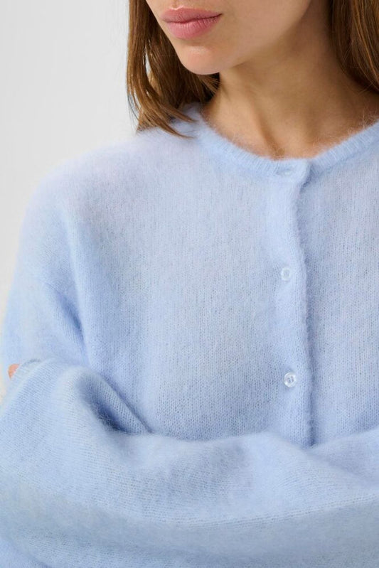 Debbie Short Cardigan Lichtblauw