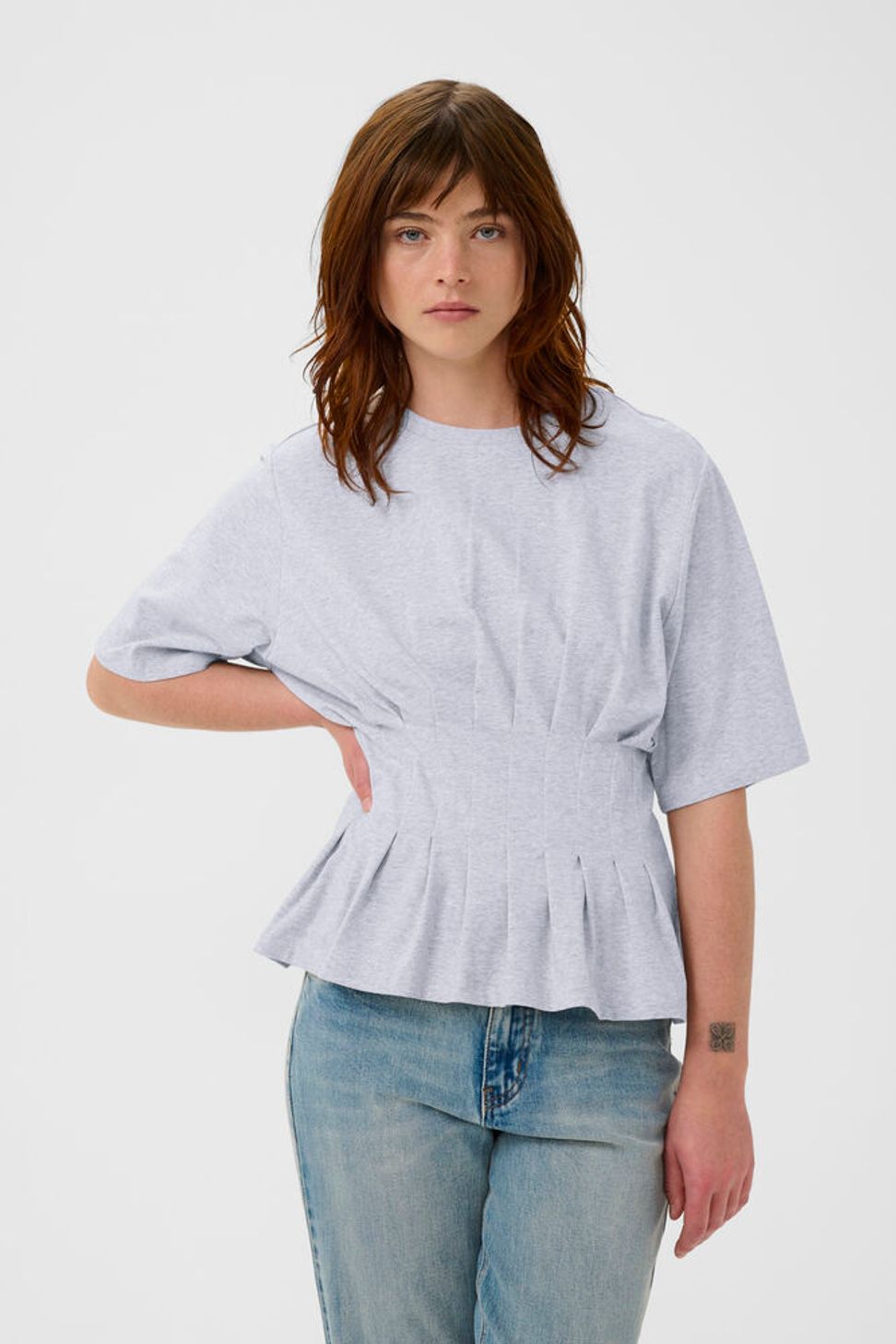 Inez Tee Light Grey