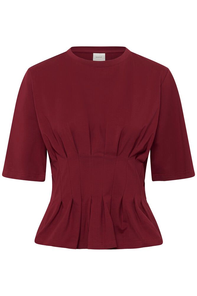 Inez Tee Burgundy
