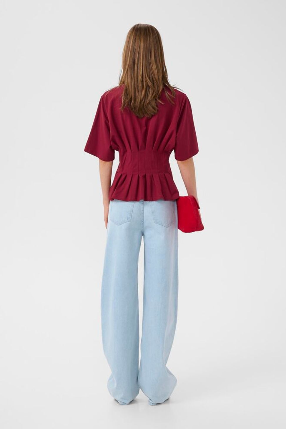 Inez Tee Burgundy