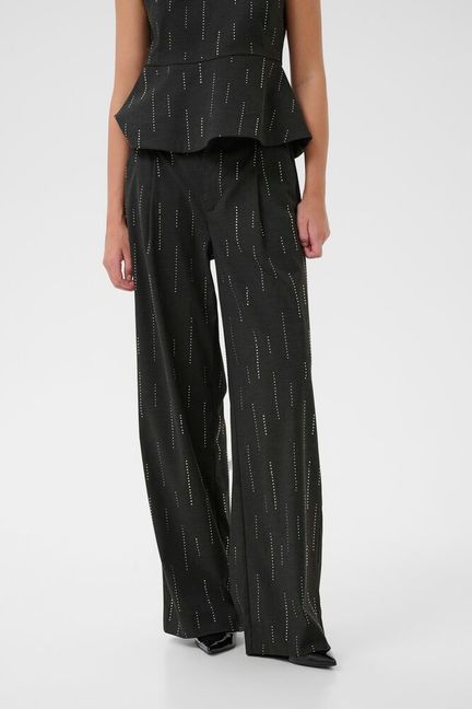 GZadira MW pants Dark grey melange