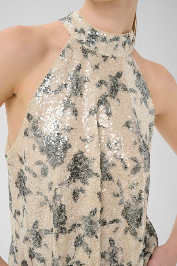 Sveda Top Champange/black