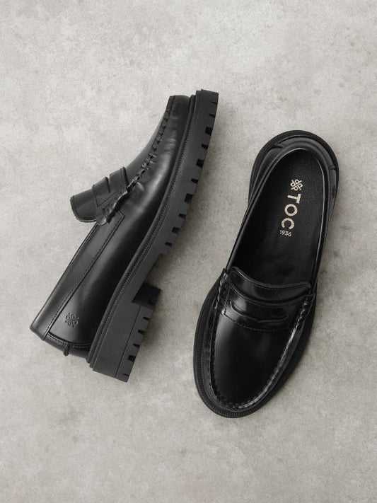The Brigitte loafers Black polido