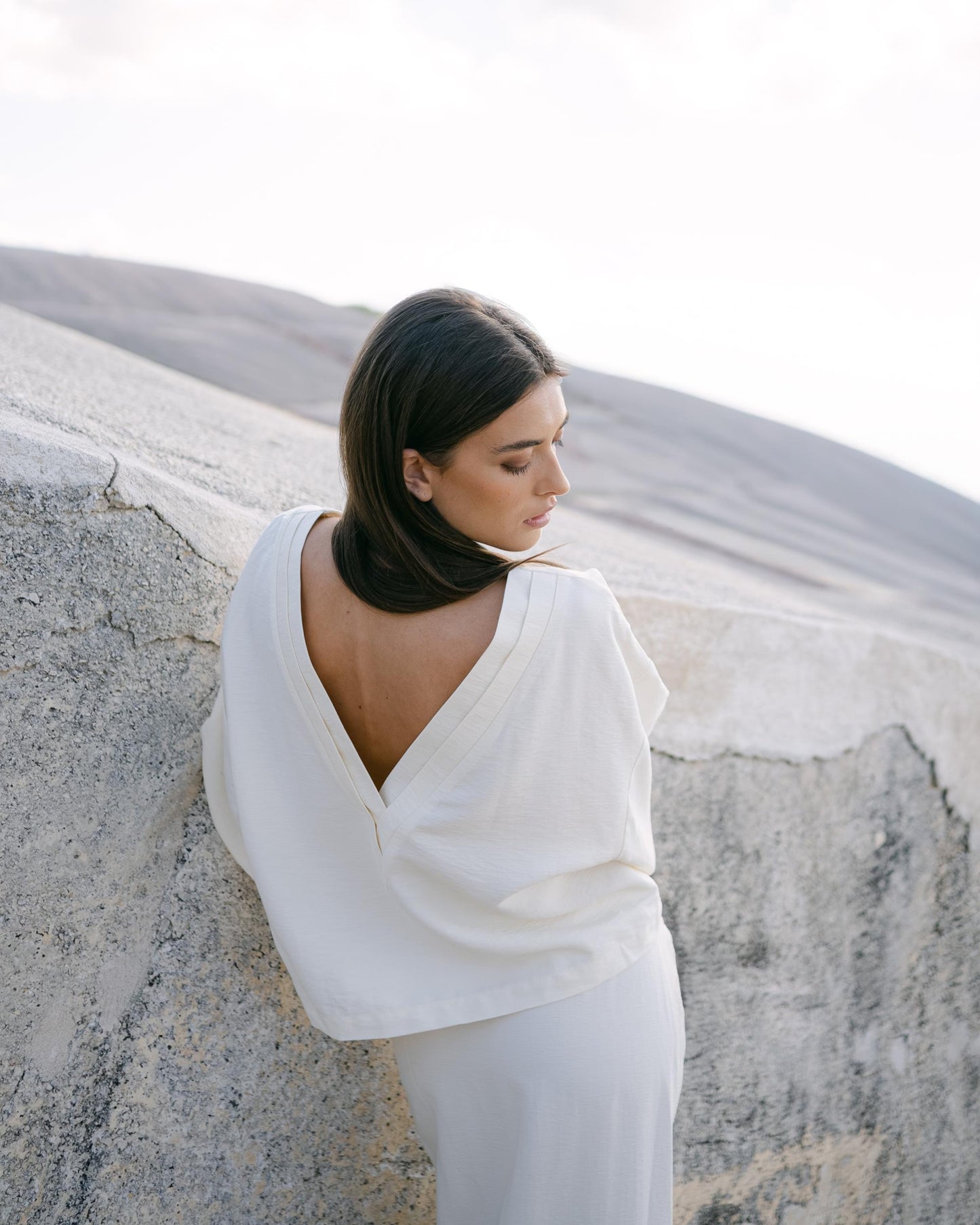 Delicate blouse Ivory