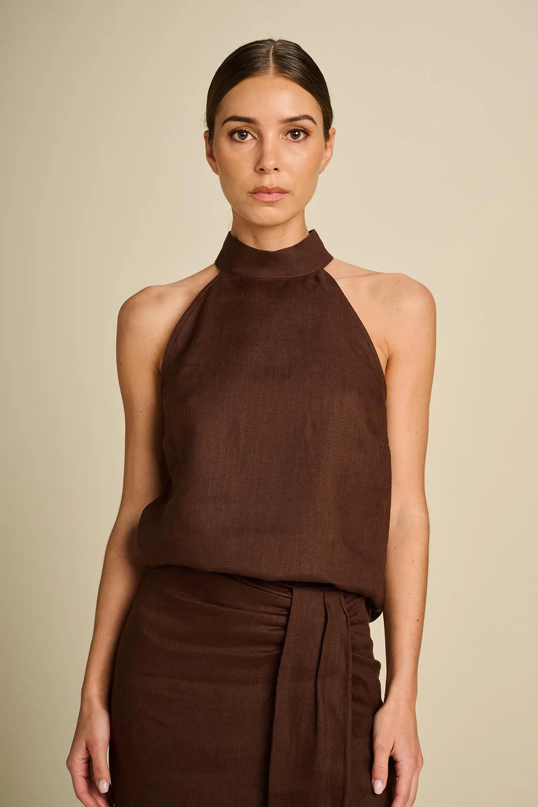 Mystique top Bronze