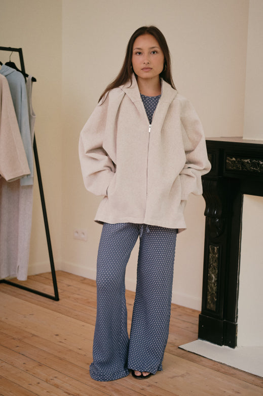 Chamberi Jacket Beige-Grey