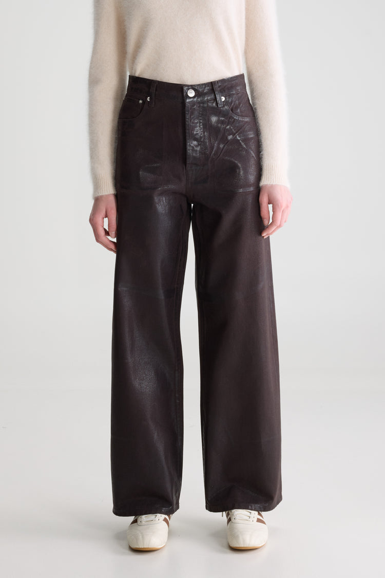Paty Jeans Dark Roast coated