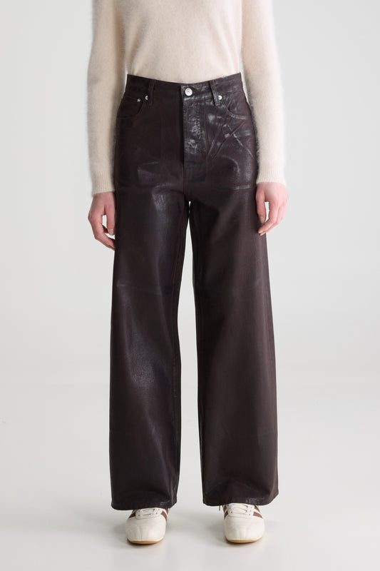 Paty Jeans Dark Roast coated