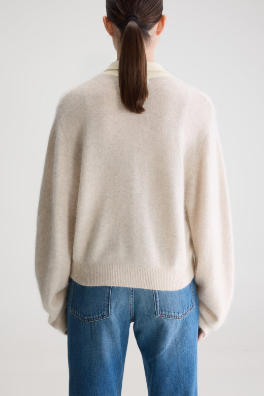 Dusto knit Oyster