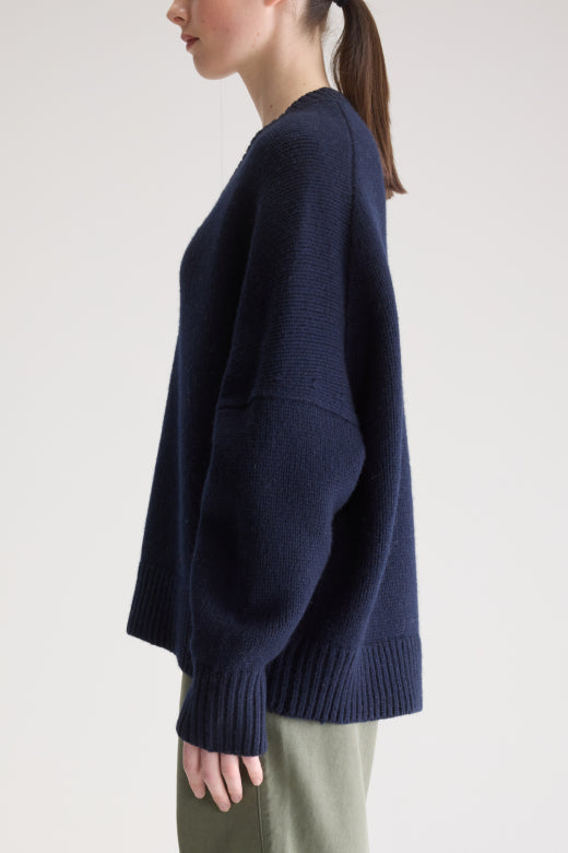 Amevy knit Navy