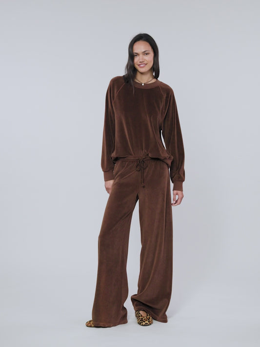 pierre sweatshirt mocha brown