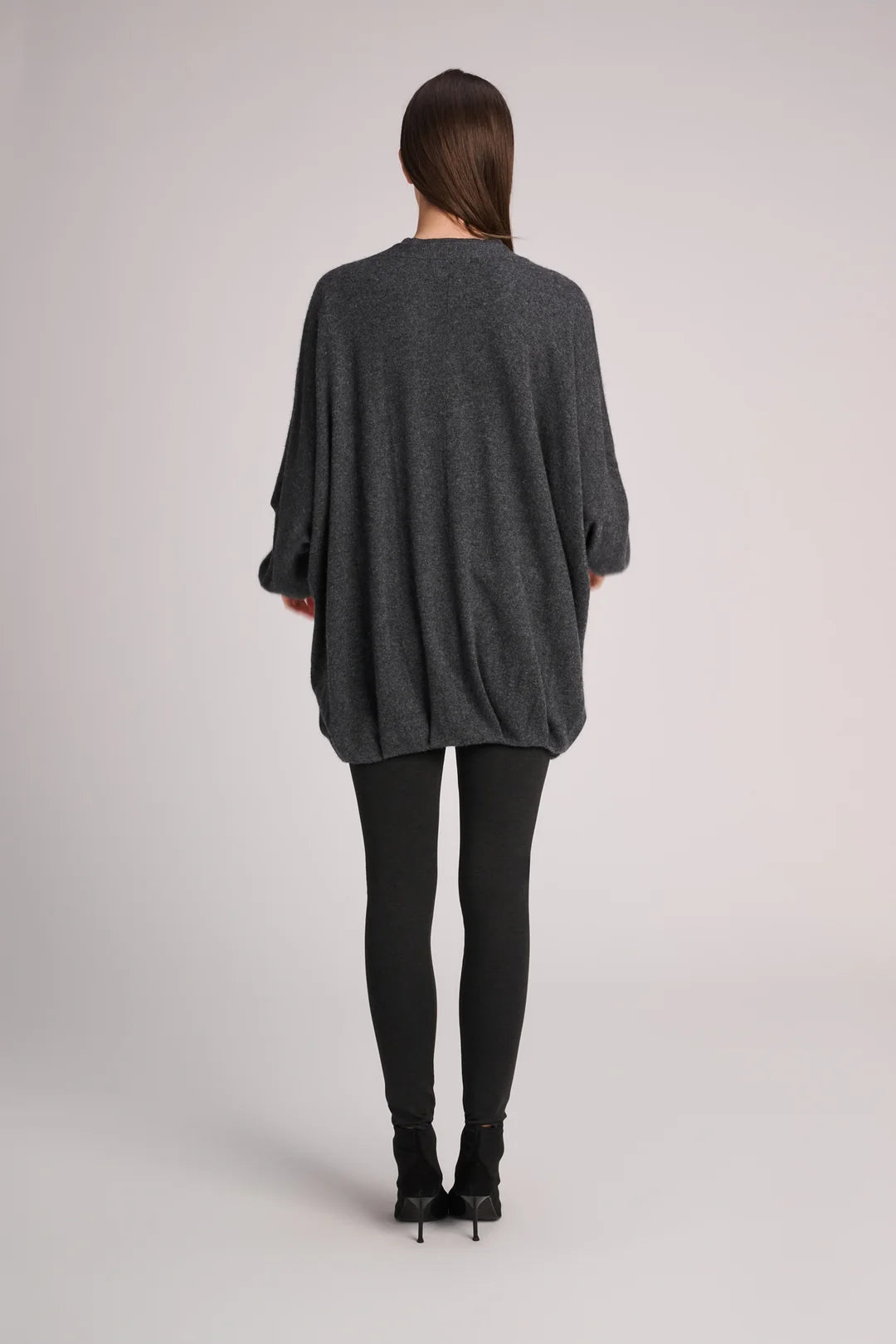 Arran Cardigan Dark Grey
