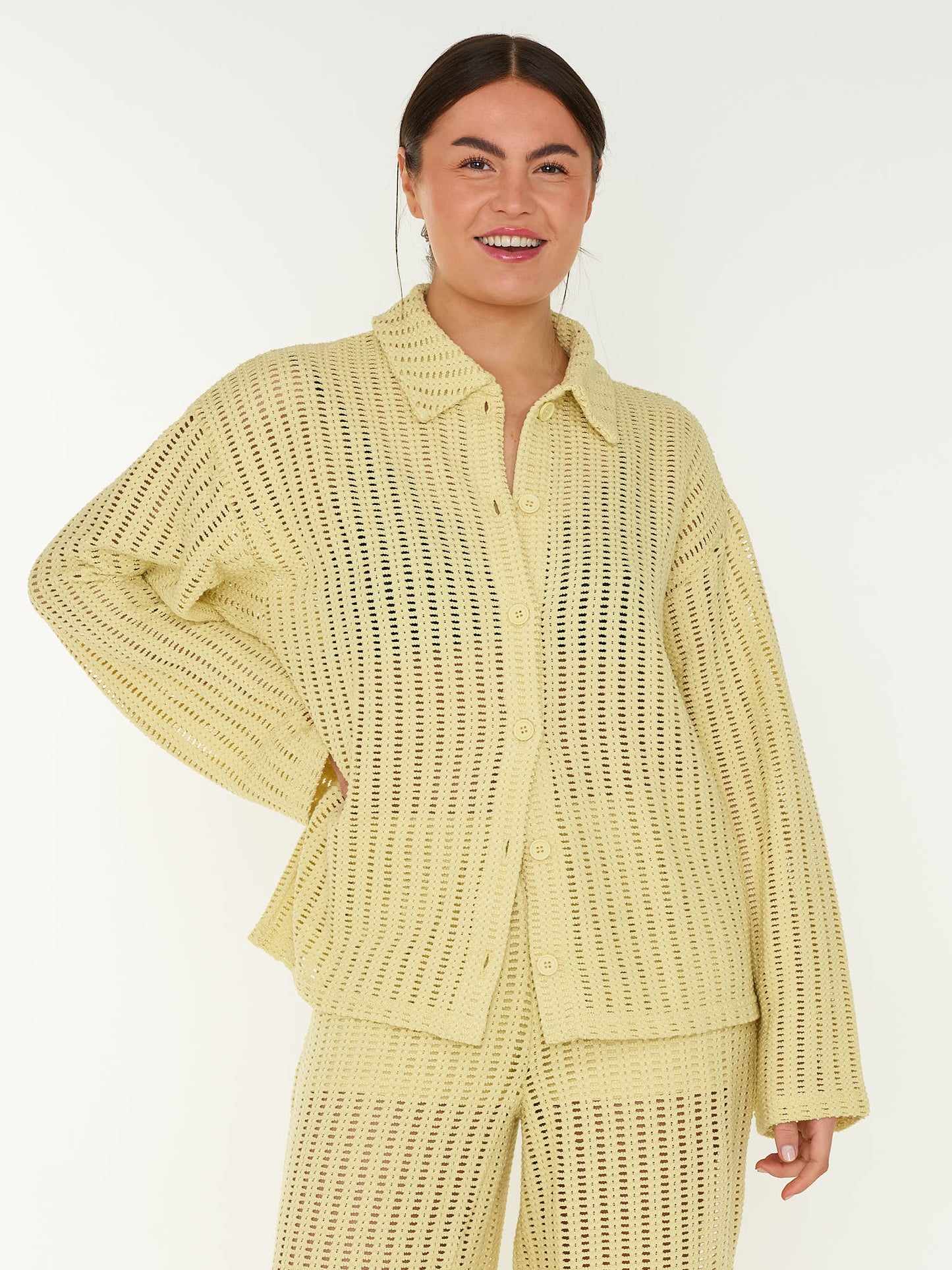 Neo Polo Shirt Dusty Yellow