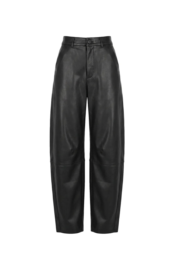 Brussel Leather Pants Black