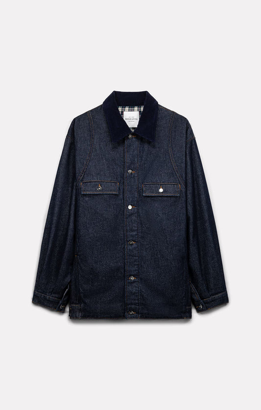 Henri Jacket Dark Denim