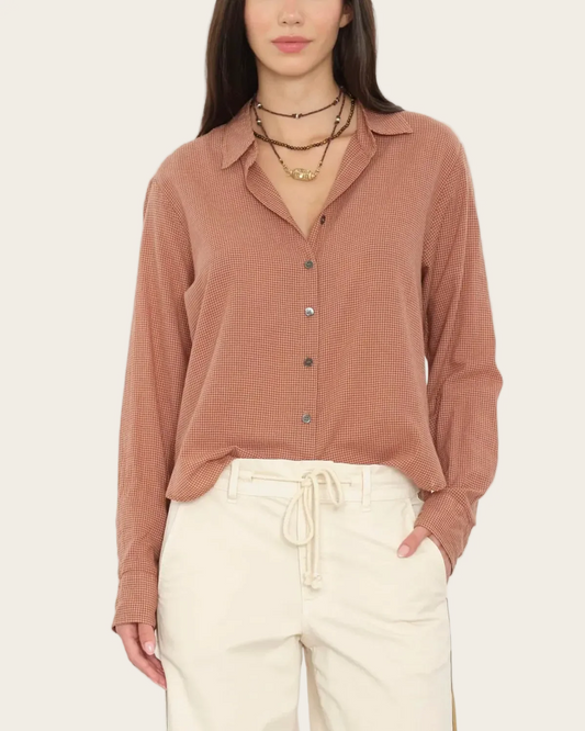 Bowie Shirt Ginger Brown
