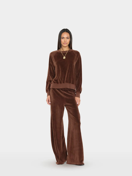 manon pants mocha brown