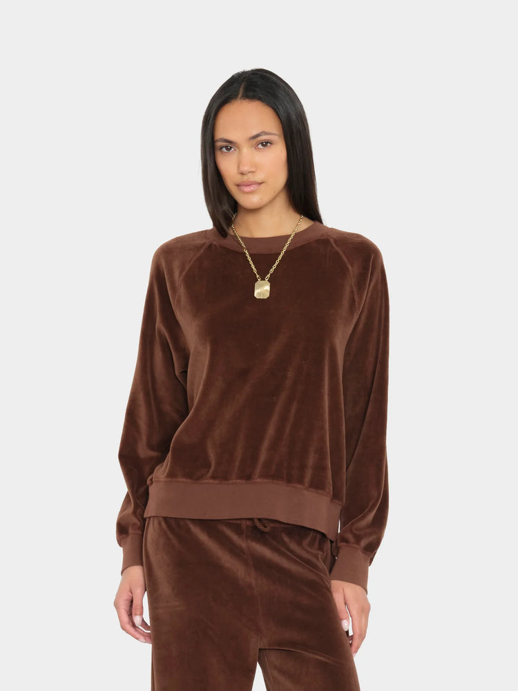 pierre sweatshirt mocha brown
